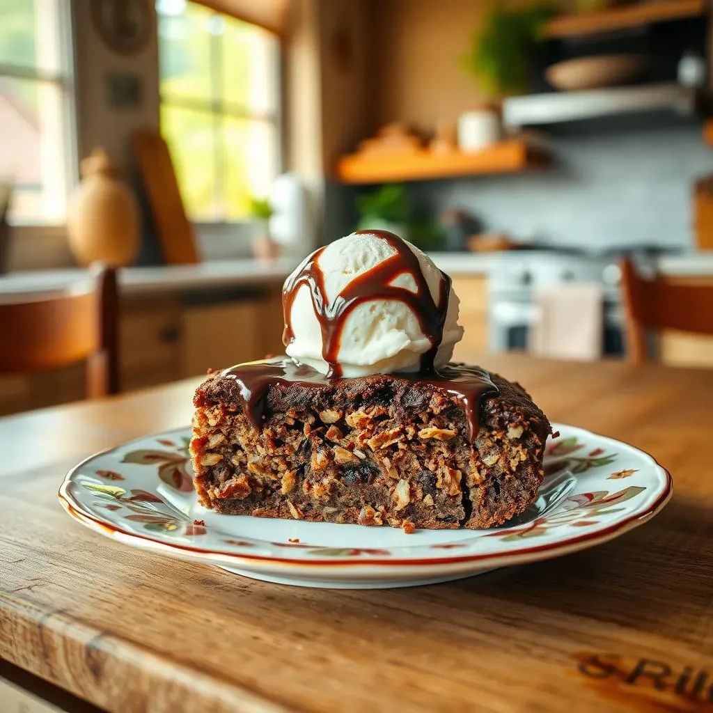 Serving and Storing Your Homemade Banana Oatmeal Brownies