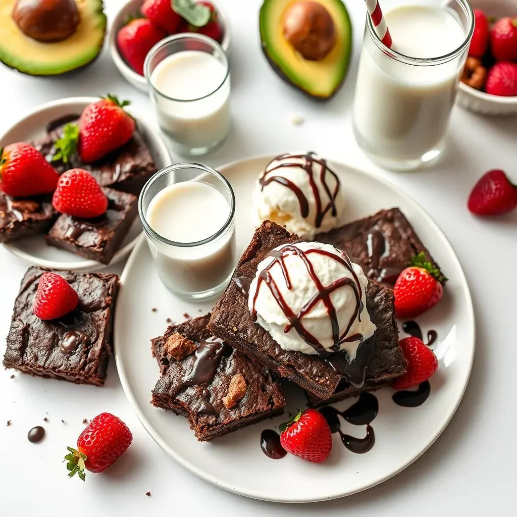 Serving and Storing your Kat Can Cook Avocado Brownies