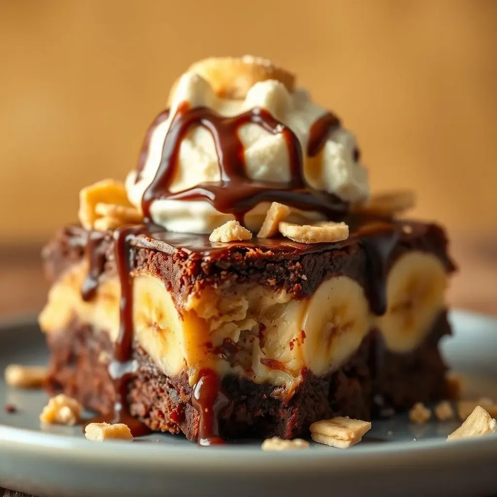 Serving & Storing Your Delectable Kitchen Magic Banana Pudding Brownies