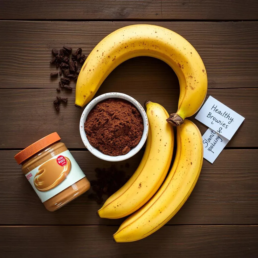 Simple Ingredients for Your Healthy Banana Brownies