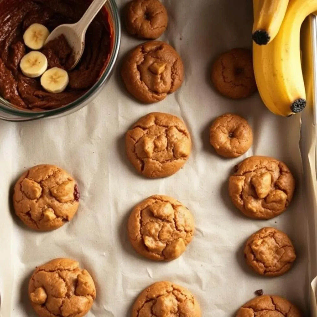 StepbyStep: Baking Your Easy Brownie Mix with Bananas Cookies