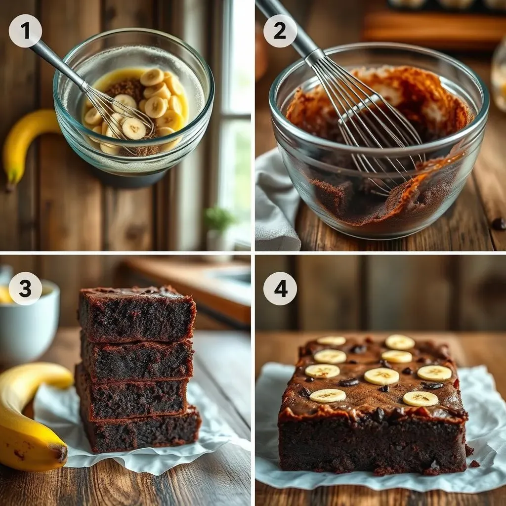 StepbyStep: Baking Your Own Banana Chocolate Brownies