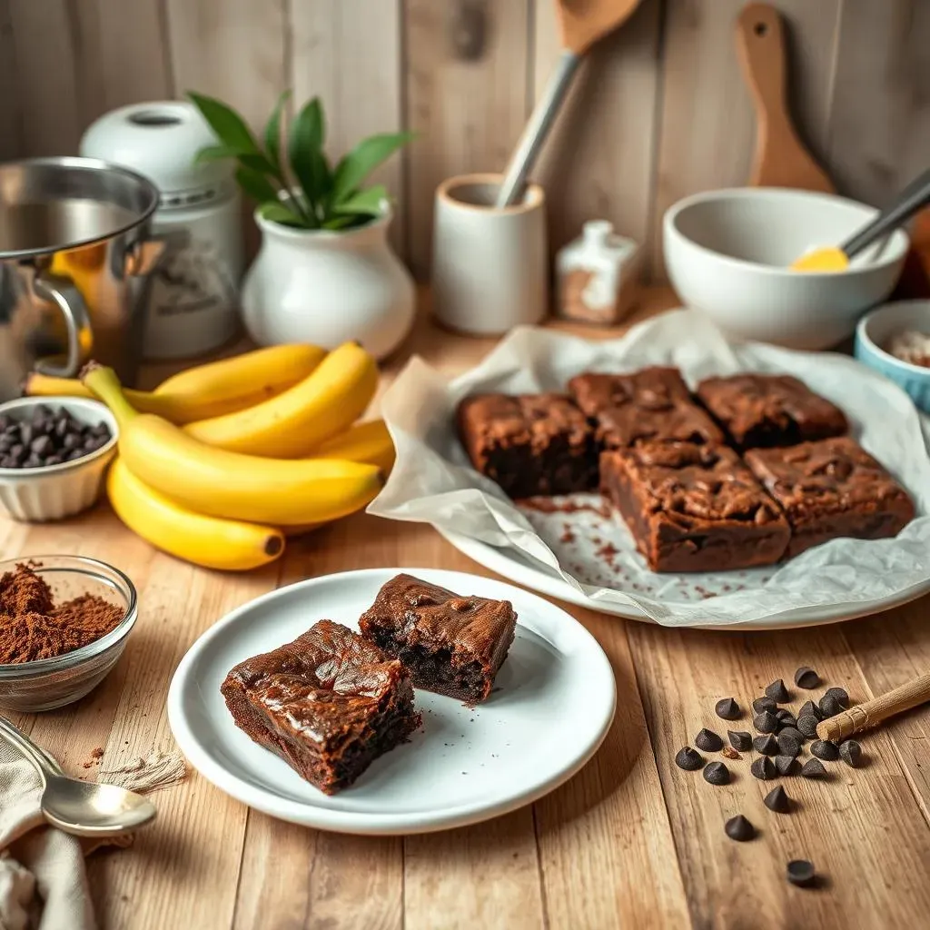 StepbyStep: Baking Your Own Banana Vegan Brownies