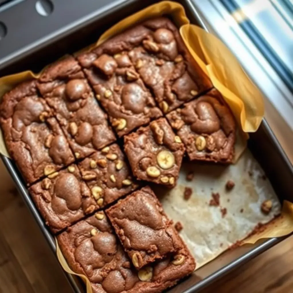 StepbyStep: Baking Your Own Fudgy Banana Nut Brownies