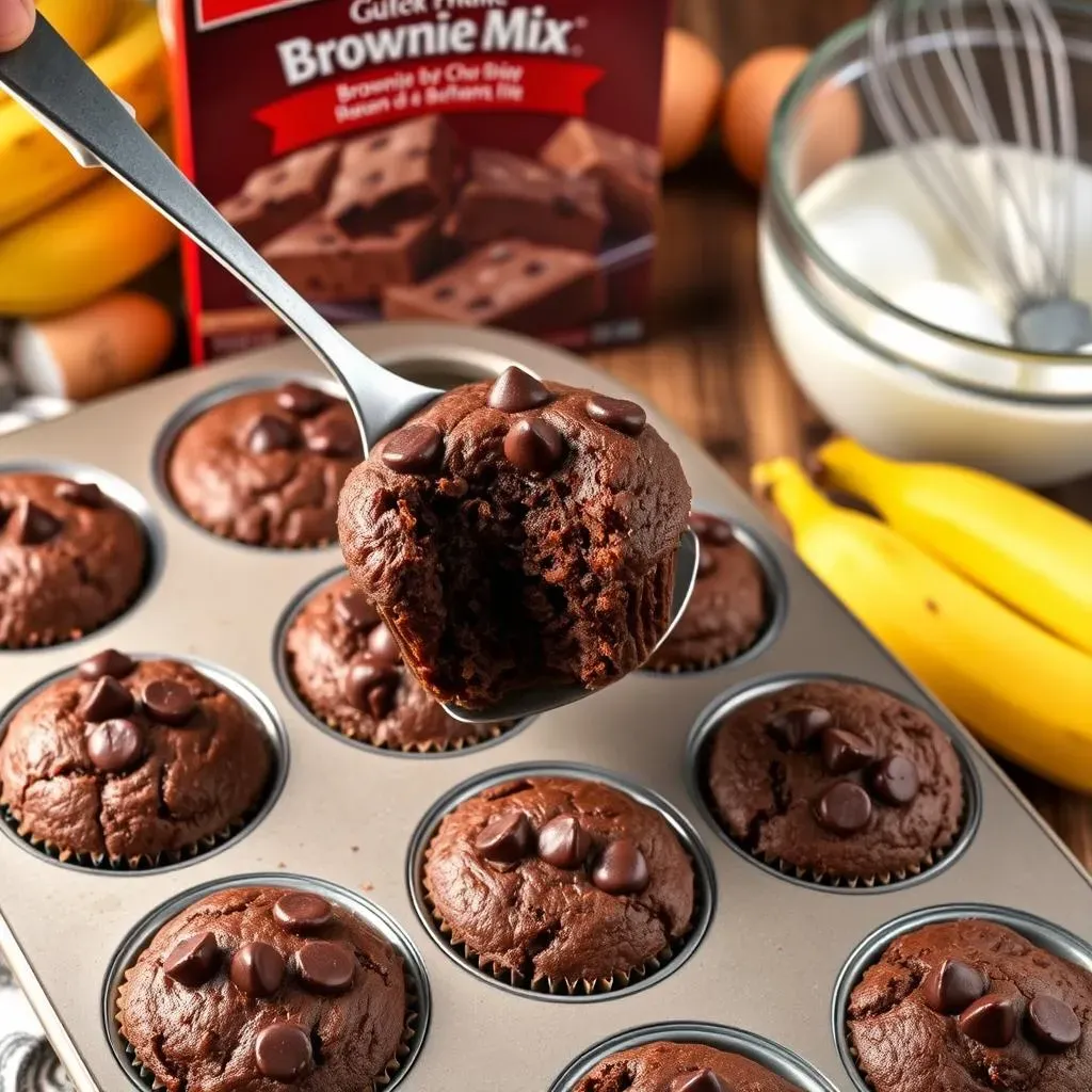 StepbyStep Guide: Baking Easy Brownie Banana Muffins Using a Brownie Box Mix