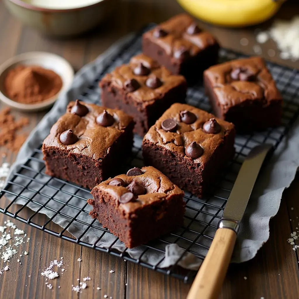 StepbyStep Guide to Baking Delicious Banana Brownies with Cocoa Powder