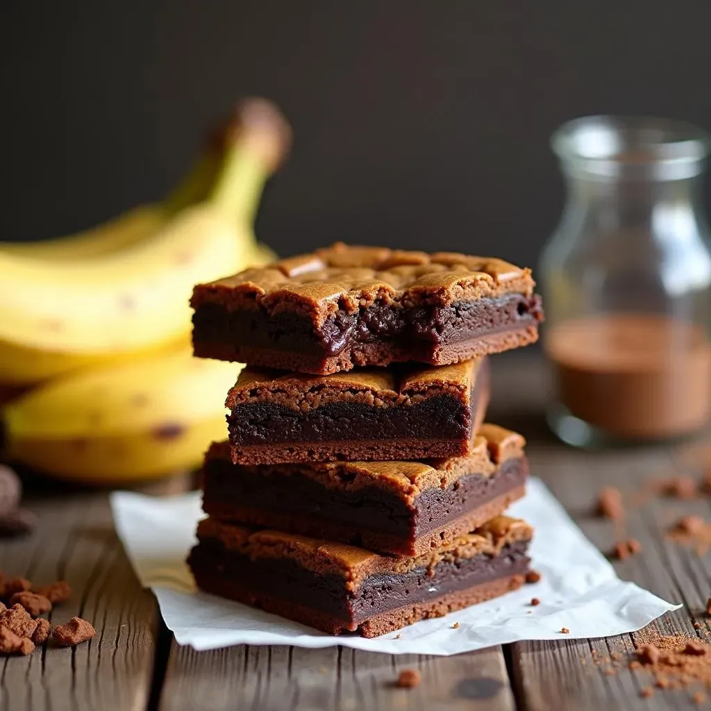 StepbyStep Guide to Baking Perfect Banana Brownies with Cocoa Powder