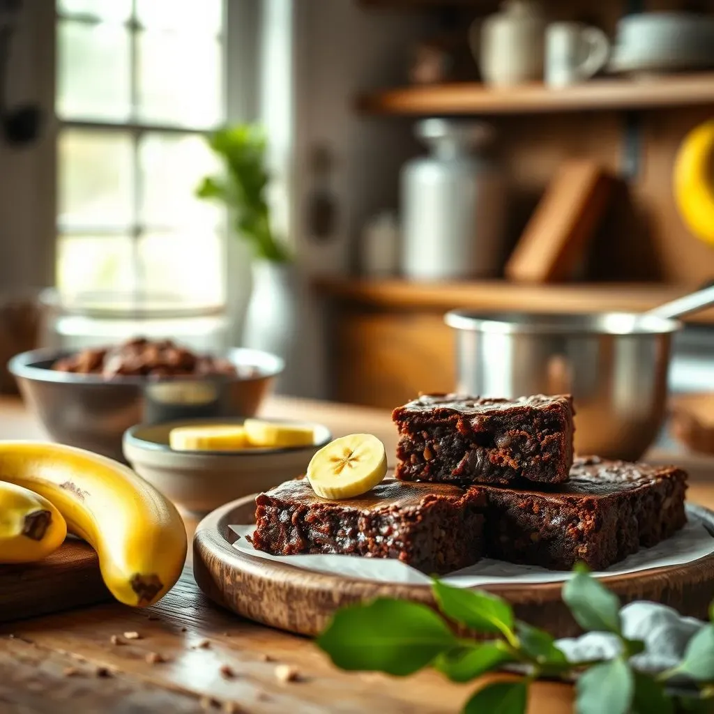 StepbyStep Guide to Making Fudgy Banana Brownies