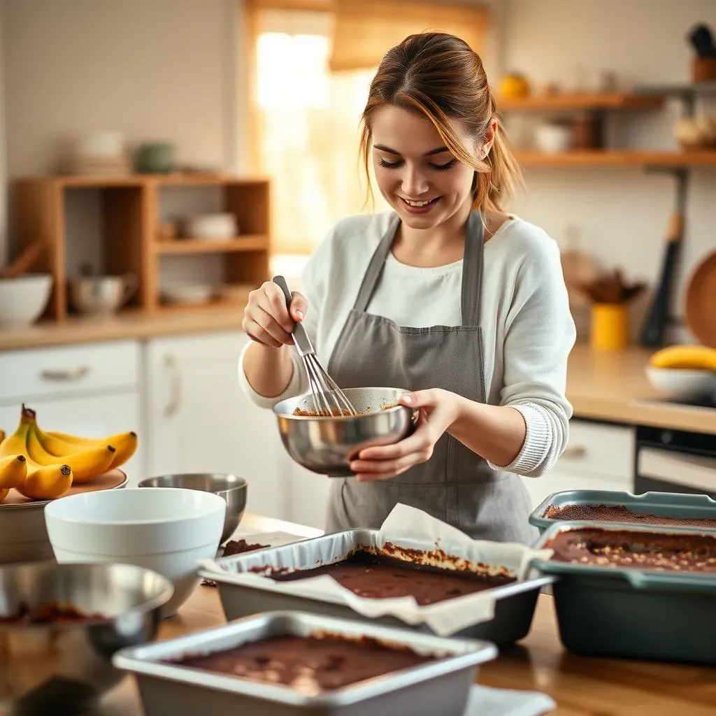 StepbyStep: How to Make Healthy Brownies with Bananas