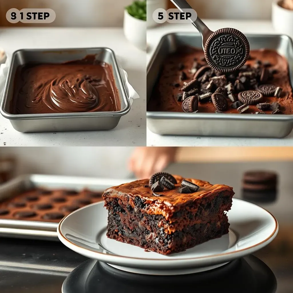 StepbyStep: Making the Perfect Oreo Brownies