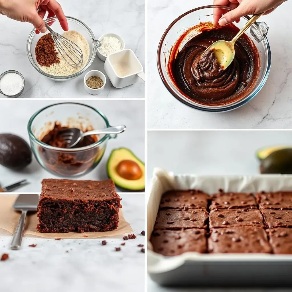 StepbyStep: Your Guide to Perfect Vegan Avocado Brownies