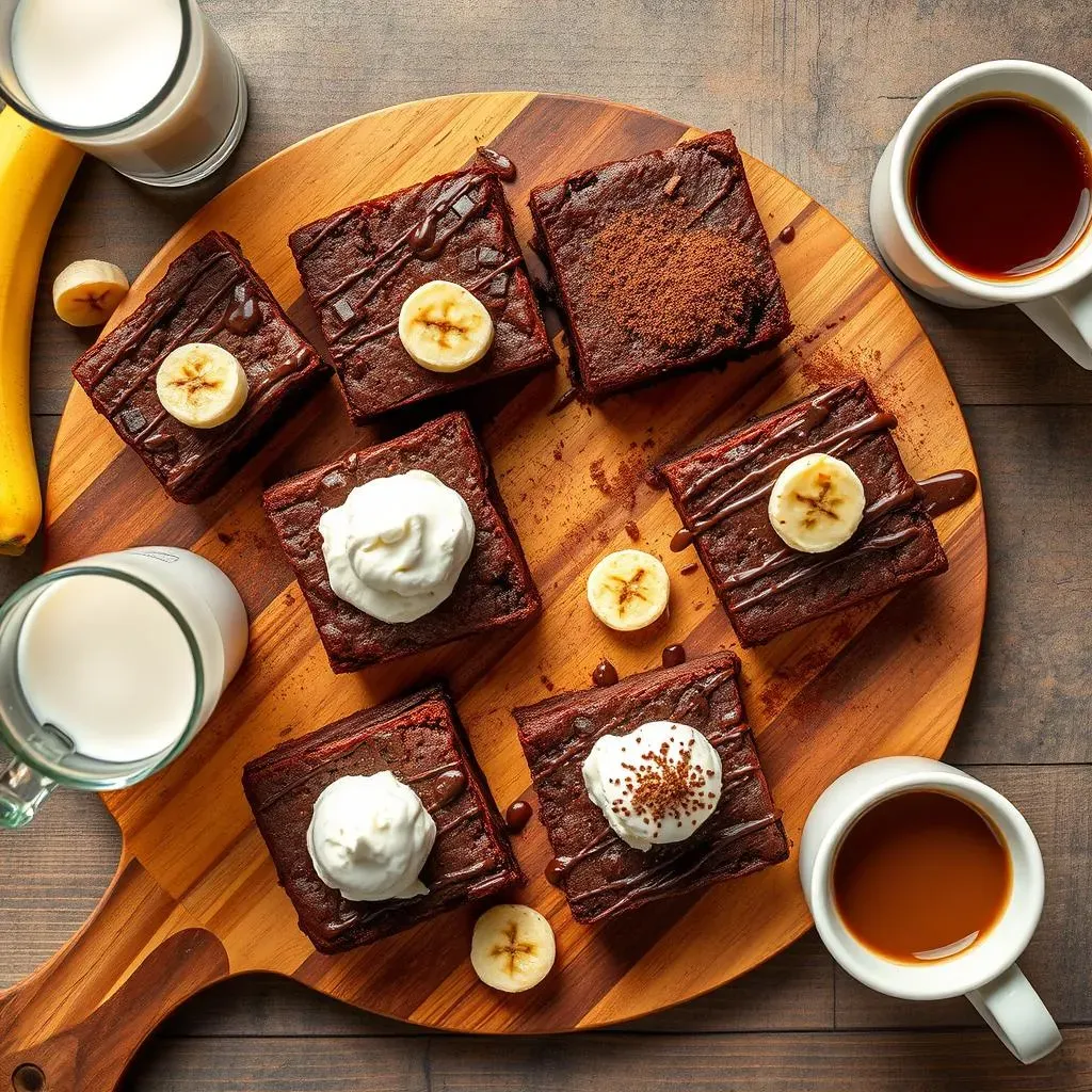 Storing and Serving Your Decadent Banana Brownie Creations