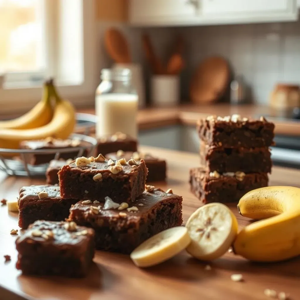 Storing and Serving Your Delicious Banana Bread Brownies Recipes