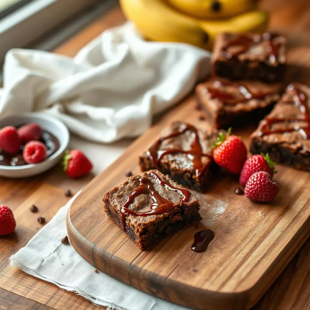 Storing and Serving Your Delicious Banana Brownies