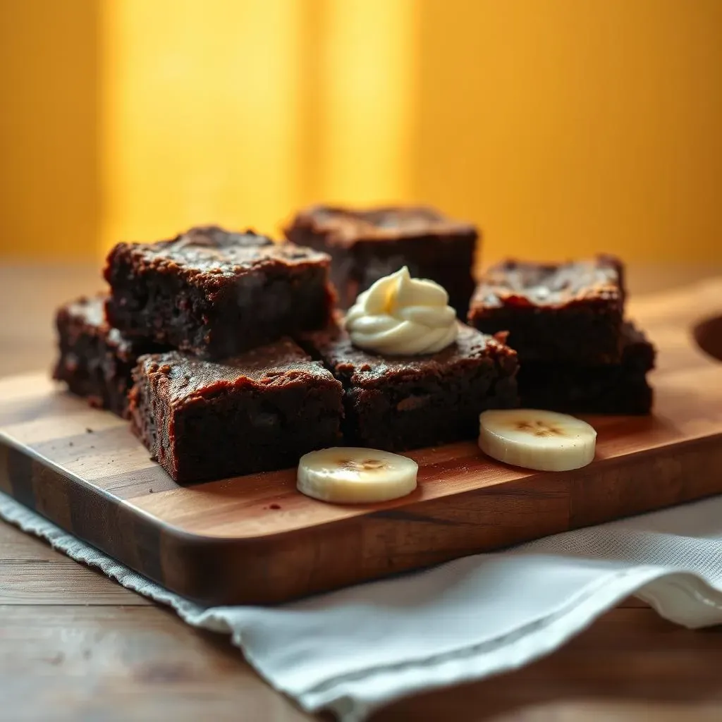 Storing and Serving Your Delicious Banana Brownies