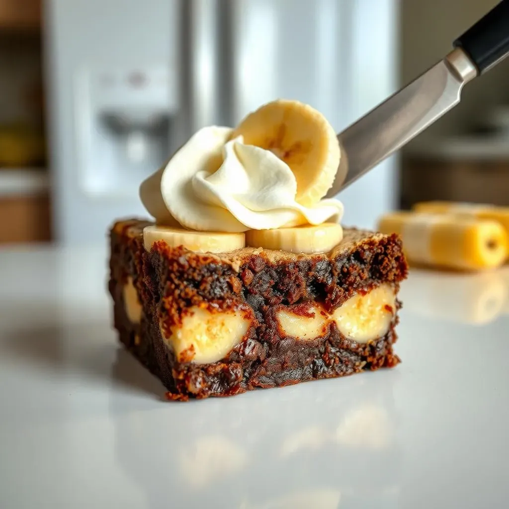 Storing and Serving Your Delicious Banana Cream Brownie Squares