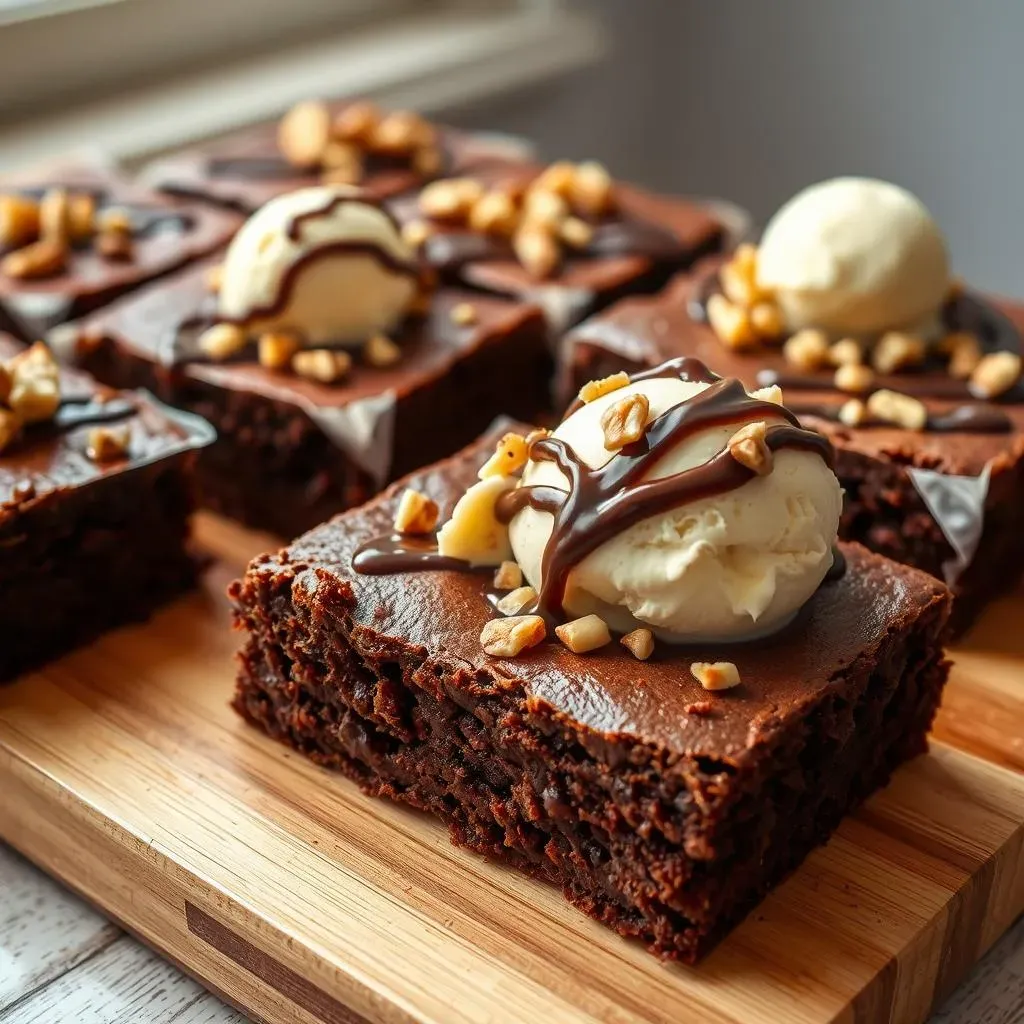 Storing and Serving Your Delicious Banana Peanut Butter Cocoa Powder Brownies