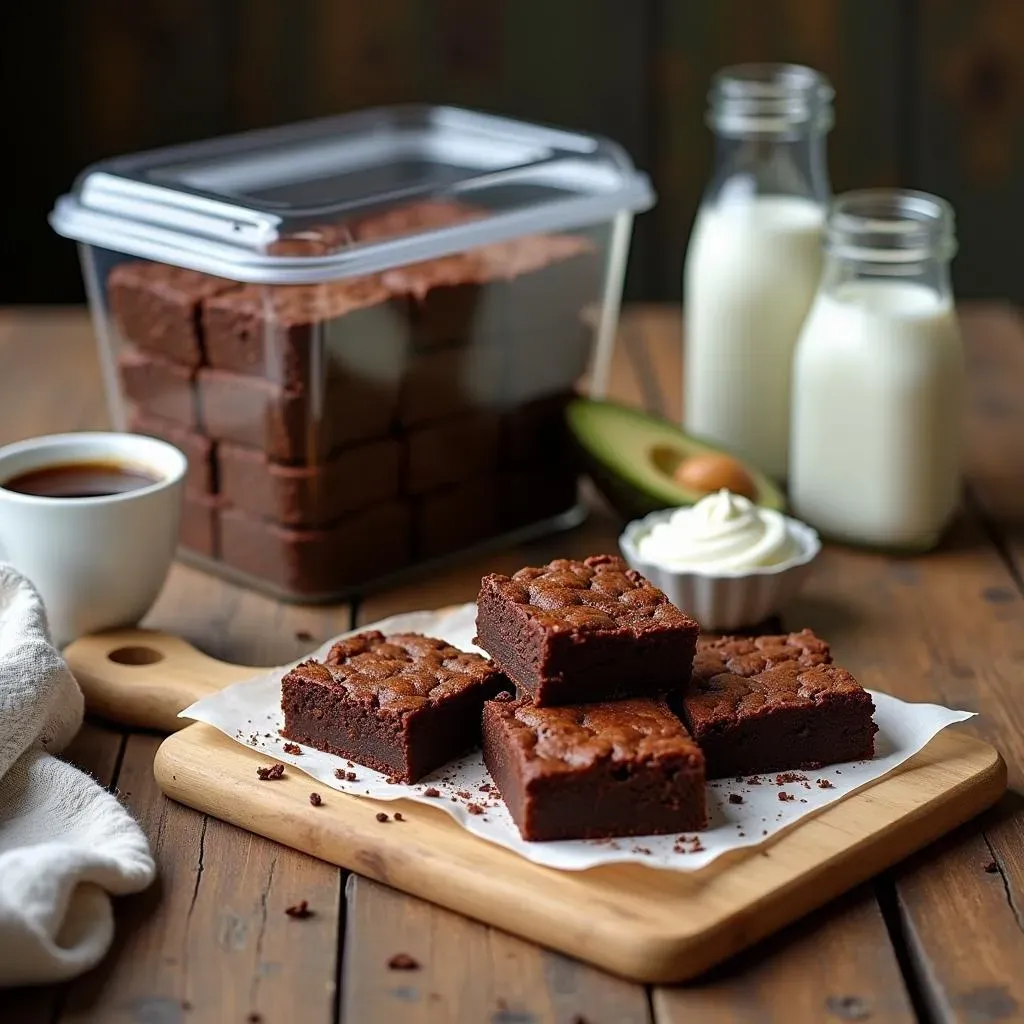 Storing and Serving Your Keto Brownie Creations