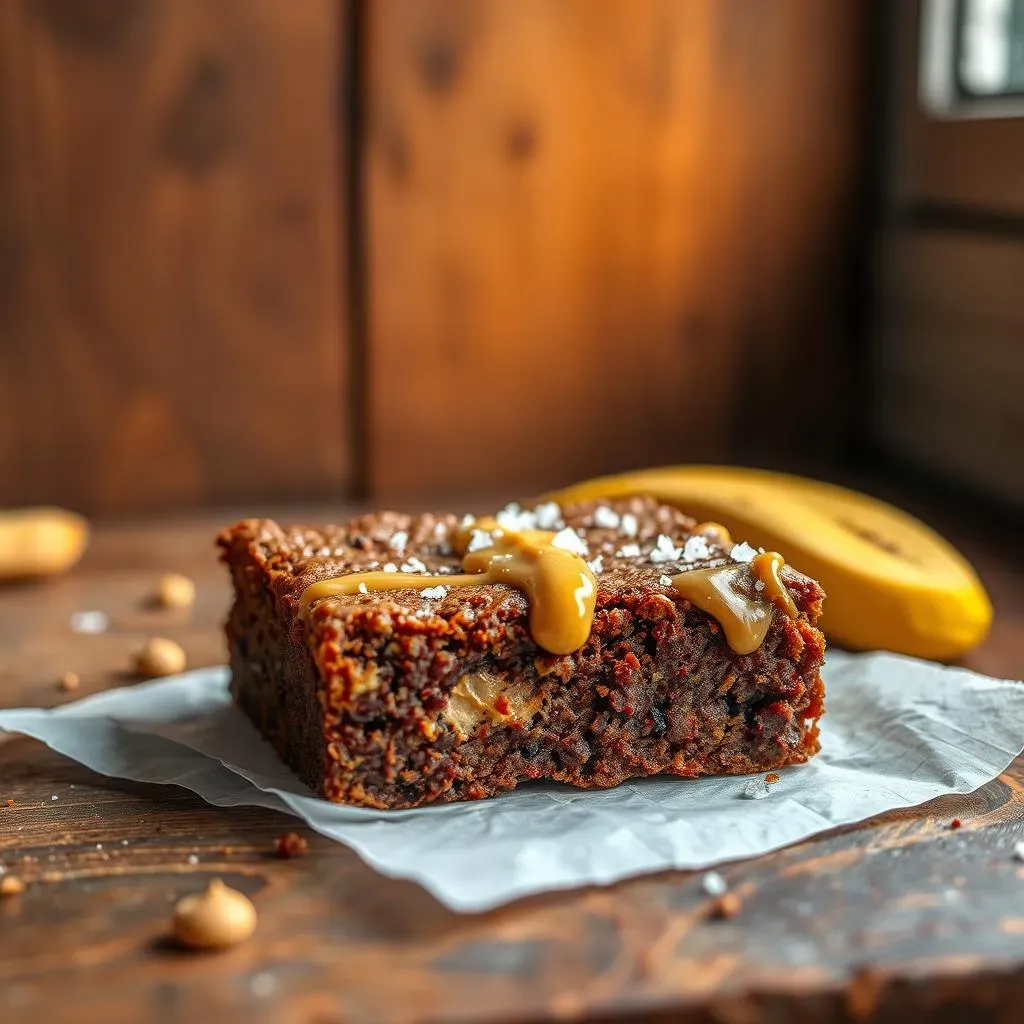 Storing and Serving Your Peanut Butter Banana Brownies