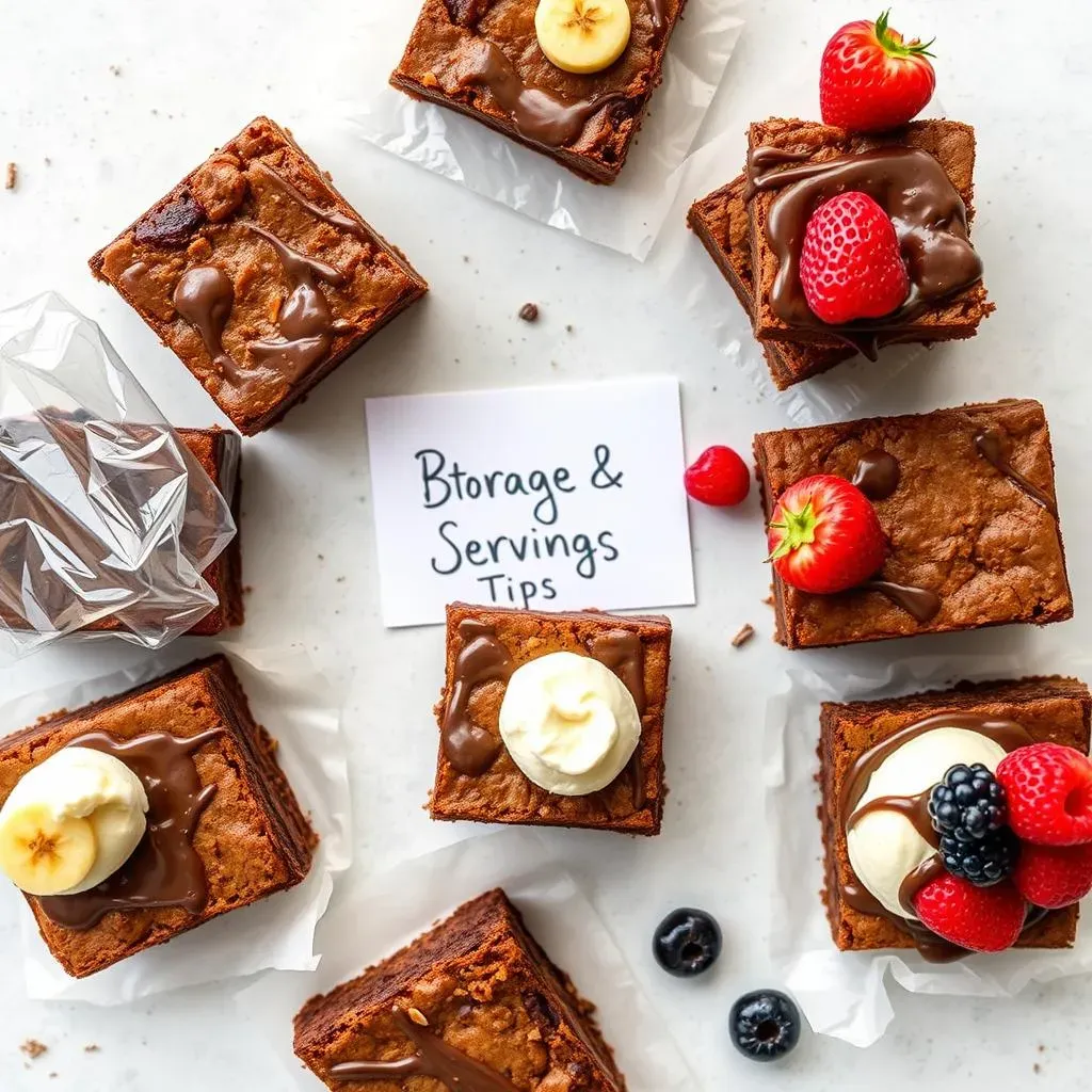 Storing, Serving, and FAQs About Your 3 Ingredient Brownies