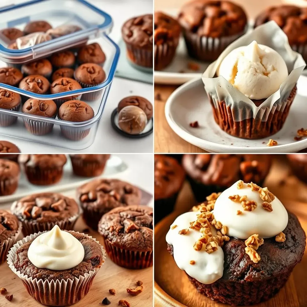 Storing, Serving, and More Delicious Banana Brownies Muffins Recipes