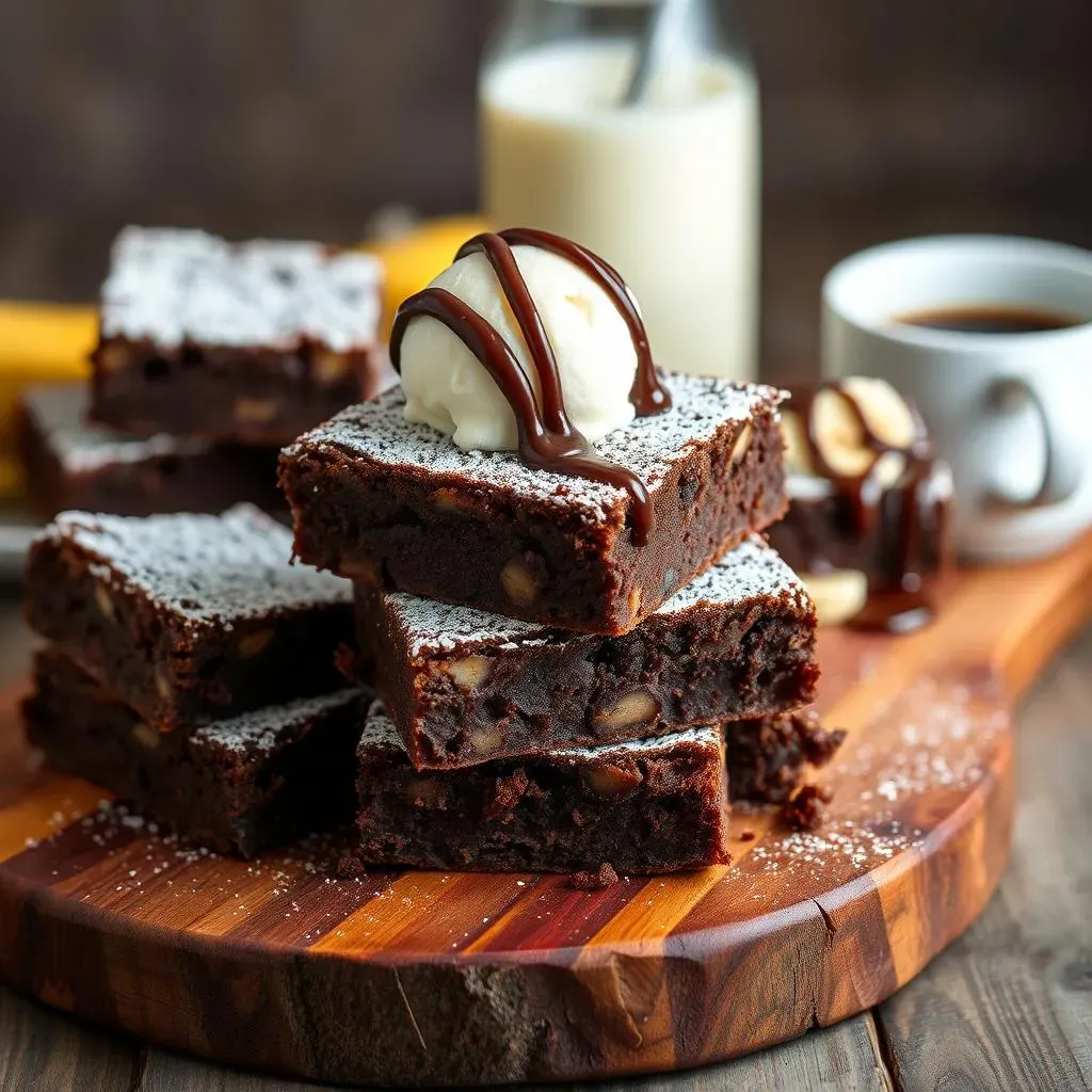 Storing, Serving, and Savoring Your Banana Chocolate Brownies