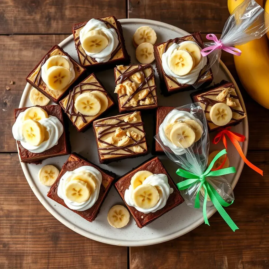 Storing, Serving, and Sharing Your Banana Pudding Brownies