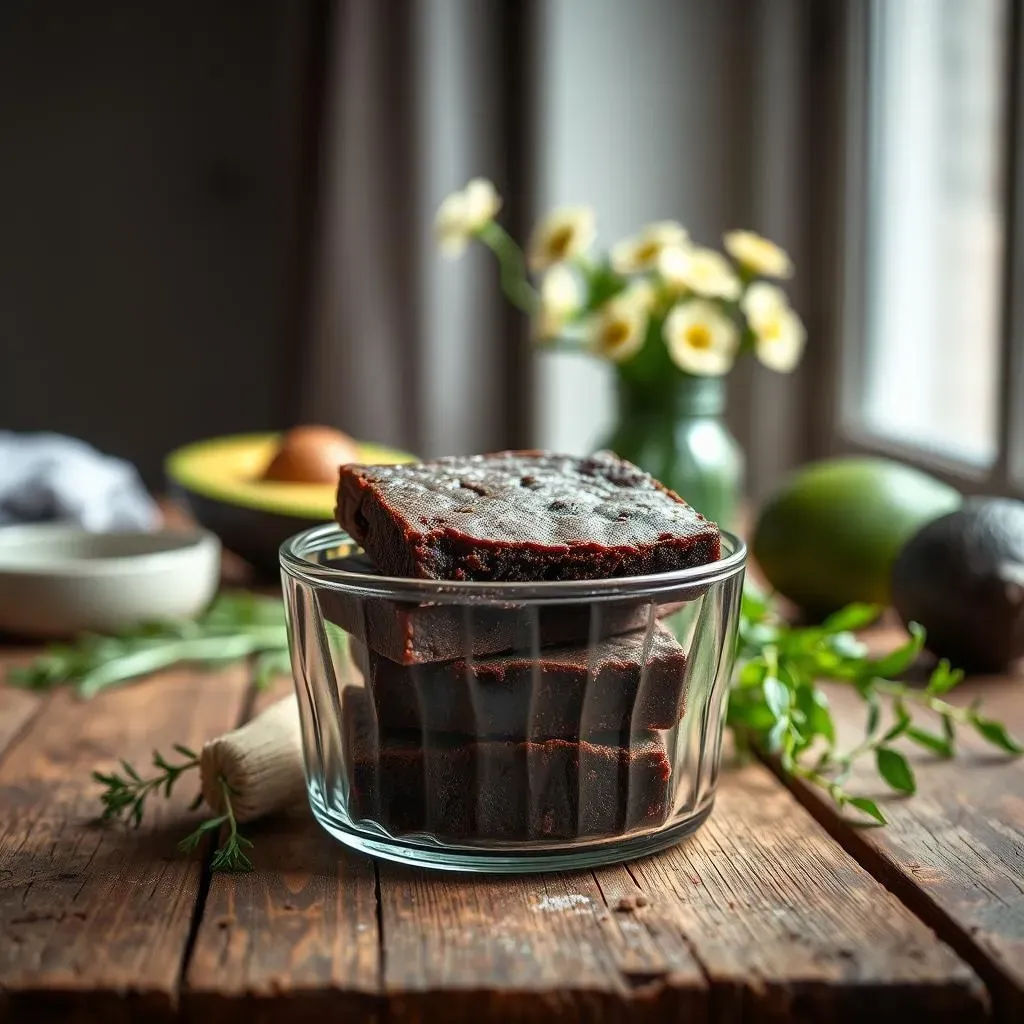 Storing Your Avocado Brownies