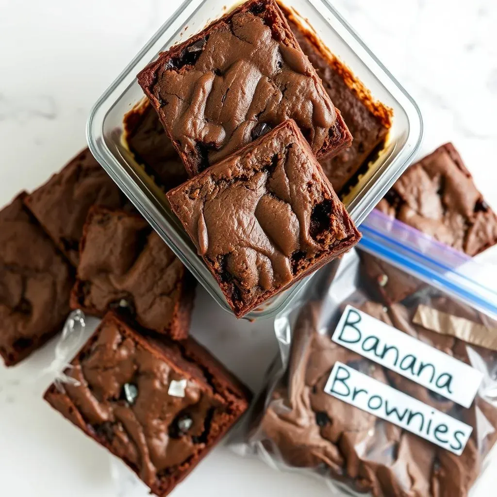 Storing Your Delicious Banana Brownies