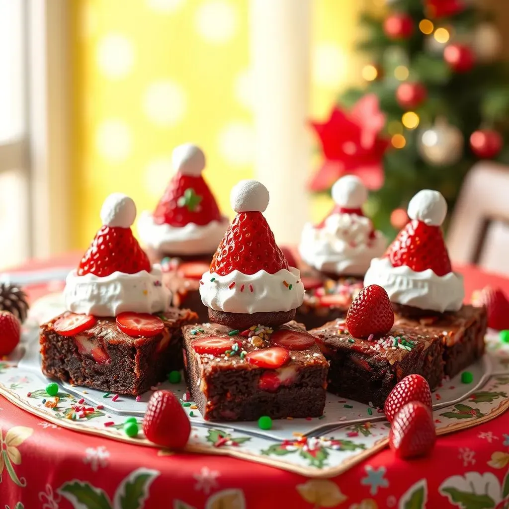 Strawberry Santa Hat Brownies: Variations and Extra Festive Fun