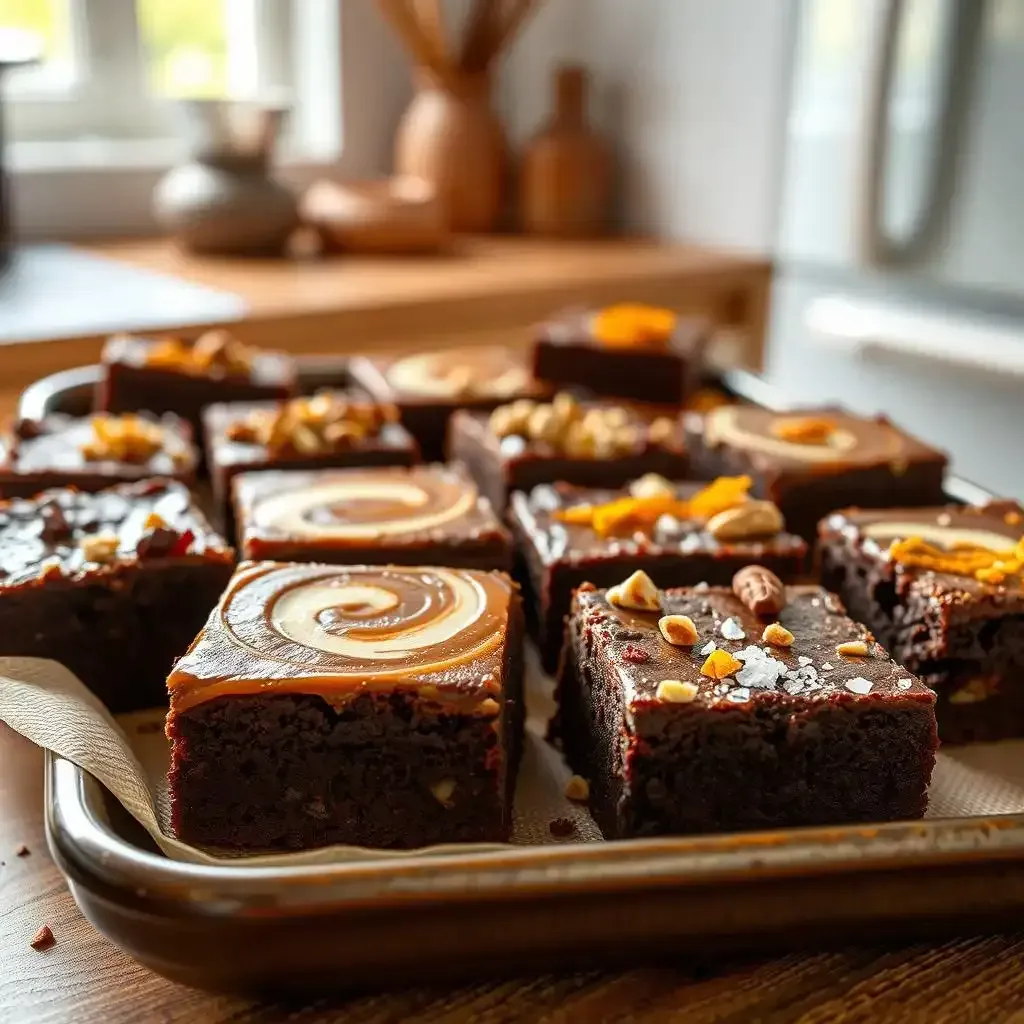 Tahini Brownie Variations Exploring Different Flavors And Textures