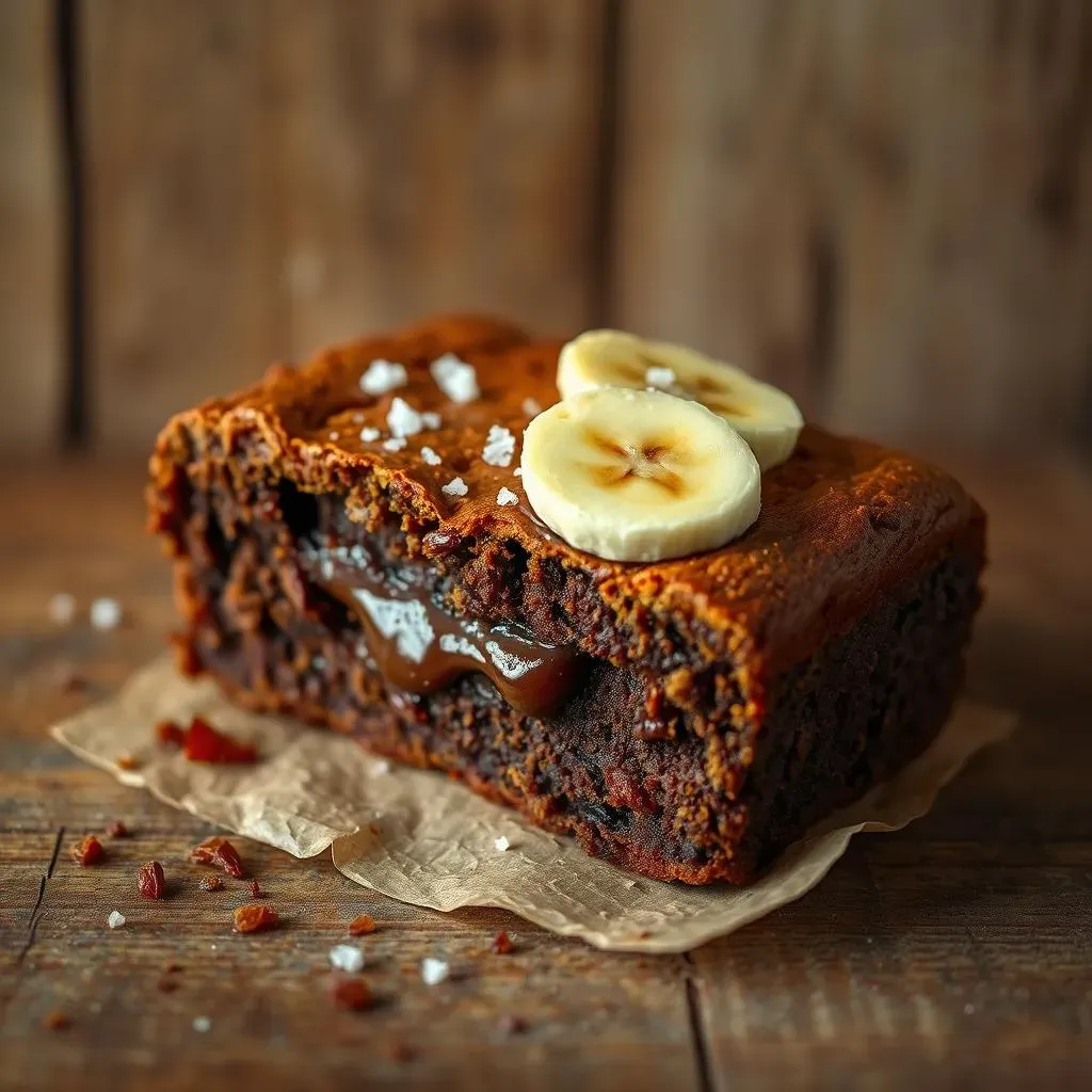 The Magic of 3 Ingredients: Banana and Cacao Brownies