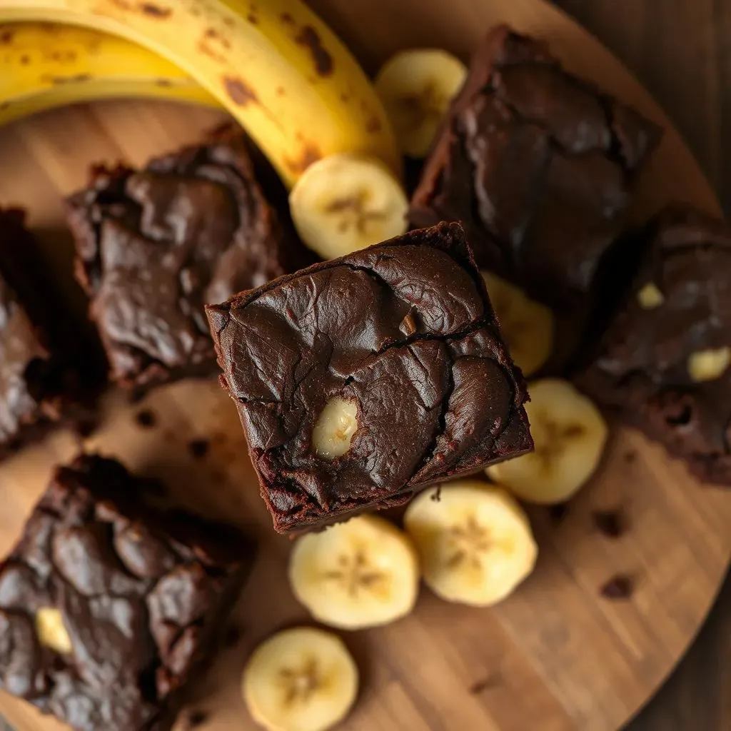 The Secret to Fudgy Flourless Brownies with Banana