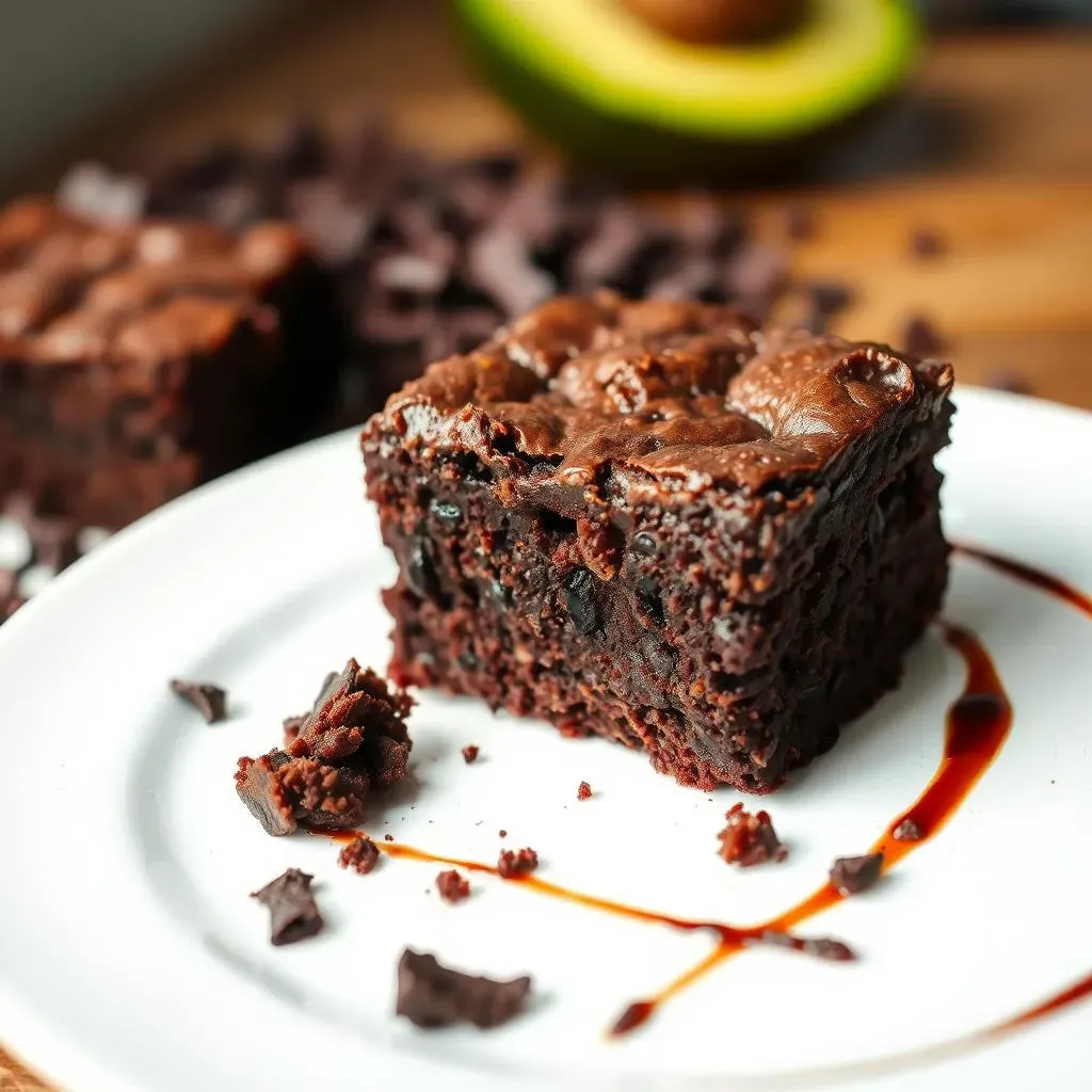 The Secret to Fudgy Healthy Black Bean Avocado Brownies