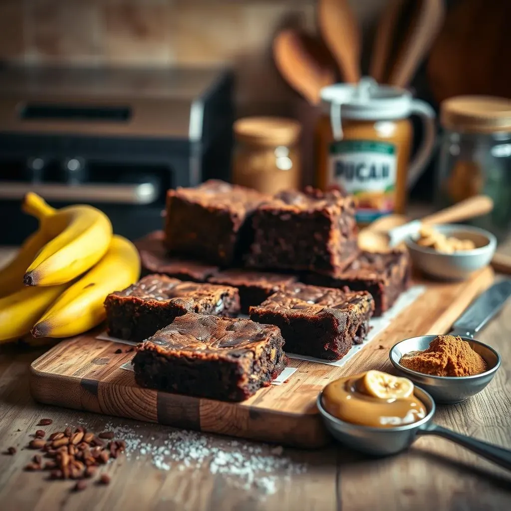 The Secret to Perfect Brownies: Banane, Kakao, and Erdnussbutter Ingredients