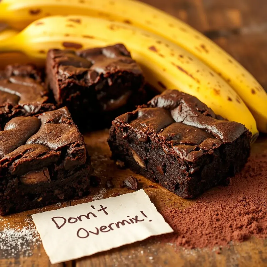 The Secret to Perfect Fudgy Banana Brownies