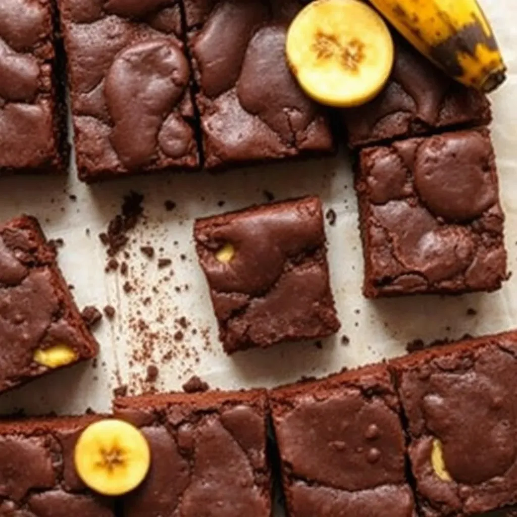 The Secret to Perfectly Moist Banana Brownies from a Mix