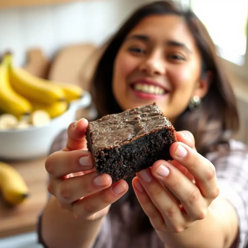 The Secret to Perfectly Moist Banana Brownies