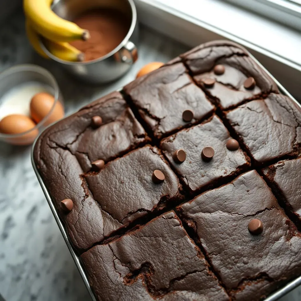 The Simple Recipe: Making Banana Egg Cocoa Powder Brownies