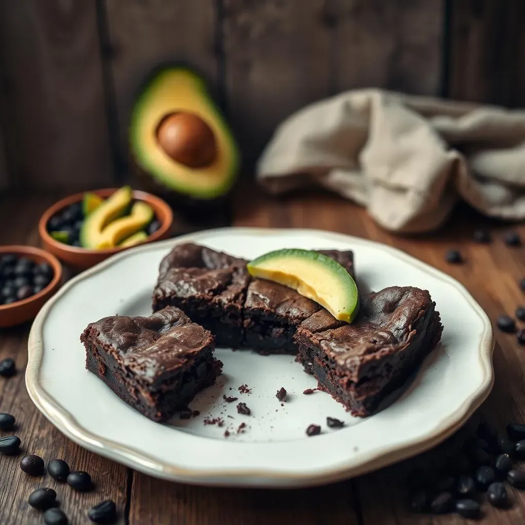 The Story Behind These Black Bean Avocado Brownies