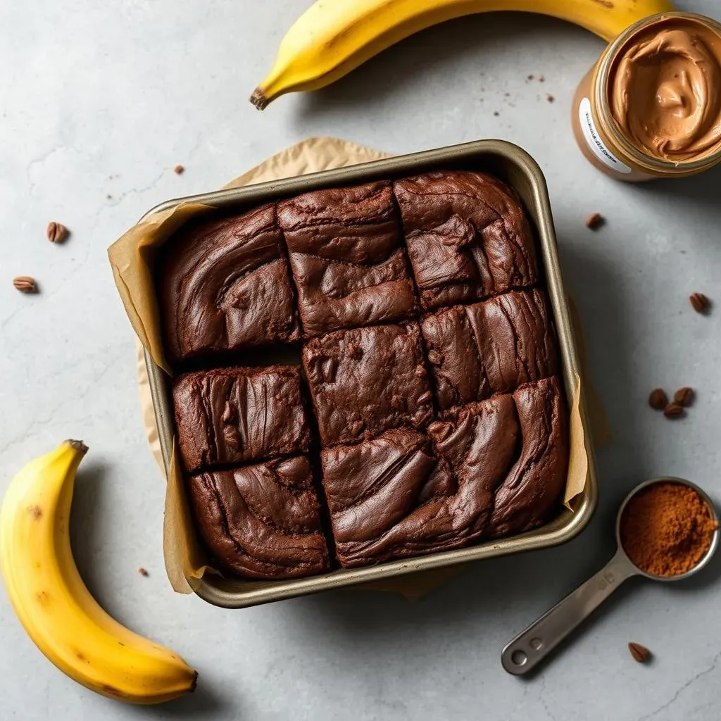 The Ultimate Recipe for Flourless Bananas Peanut Butter Cocoa Brownies