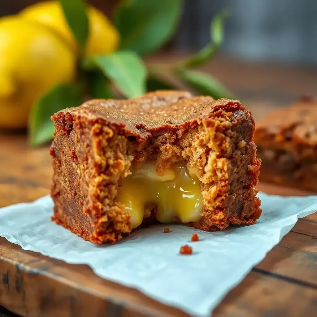 The Zesty Magic Of Lemon Brownies A Bakers Delight