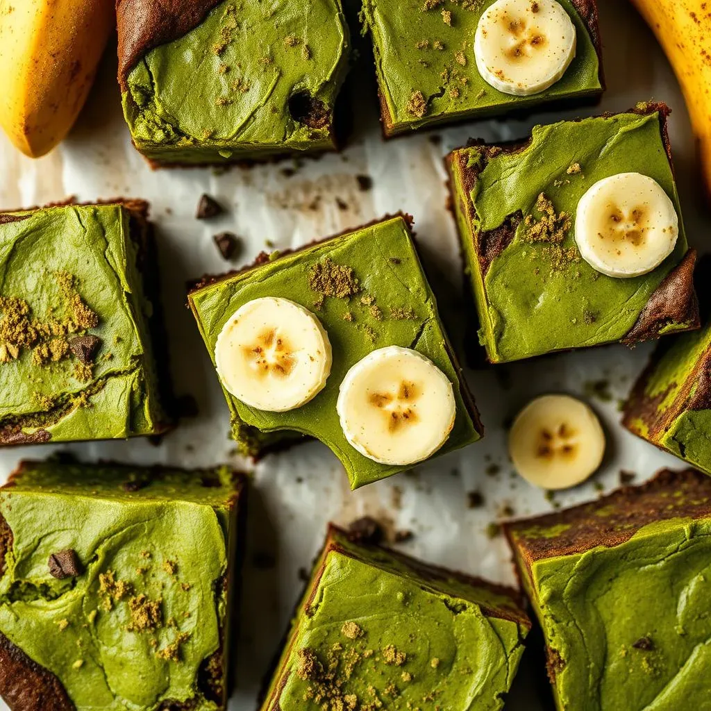 Tips and Tricks for the Best Banana Matcha Brownies