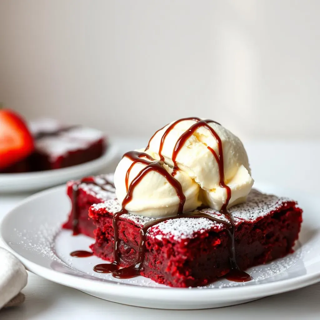 Tips for Storing and Serving Your Red Velvet Cheesecake Brownies