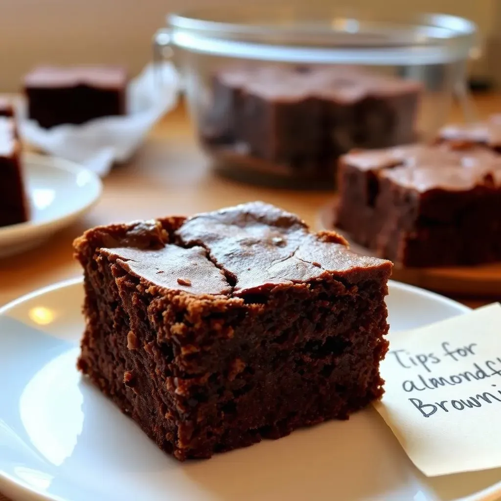 Tips for Success and Storing Your Almond Flour Brownies