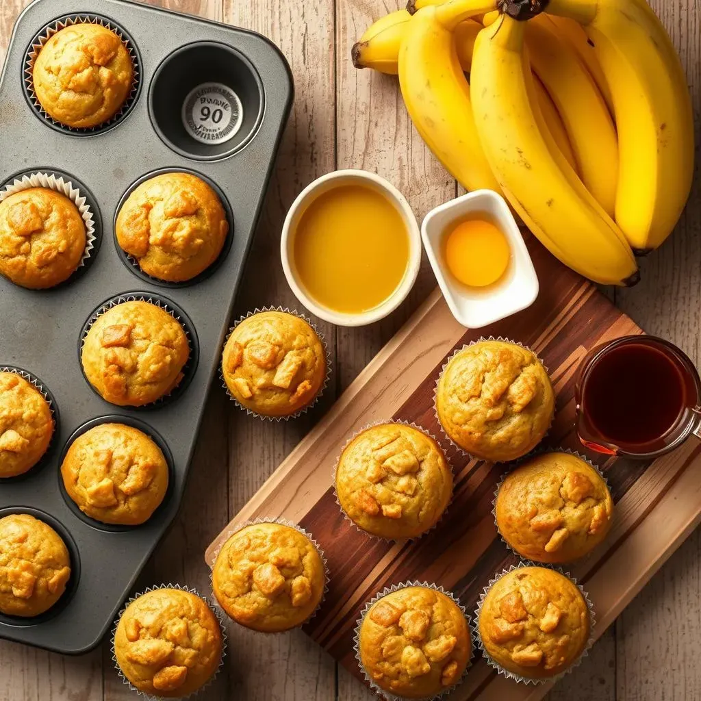 Transforming a Simple Brownie Box Mix into Delicious Banana Muffins