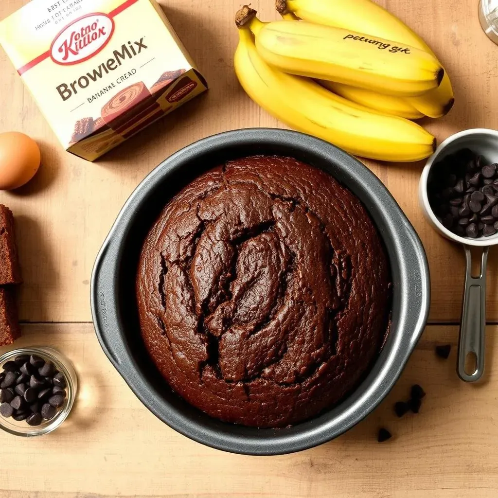 Turning Simple: Brownie Mix Banana Bread Recipe