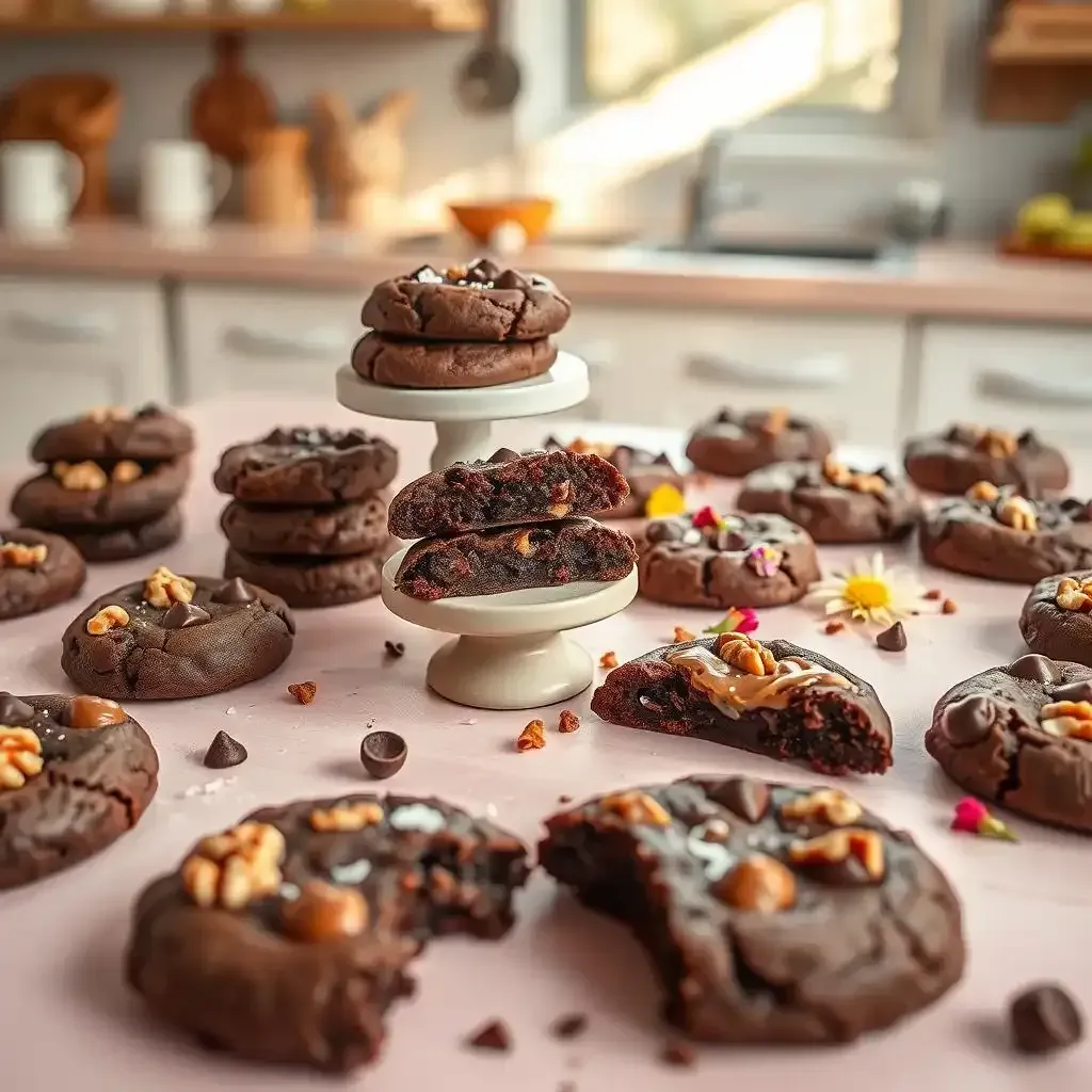 Variations And Creative Twists On Fudgy Brownie Cookies