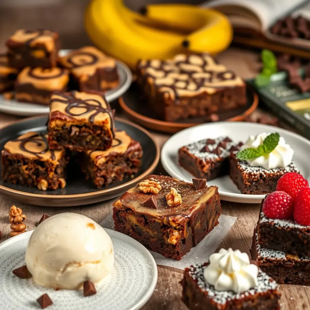 Variations and Serving Suggestions for Banana Bread Brownies