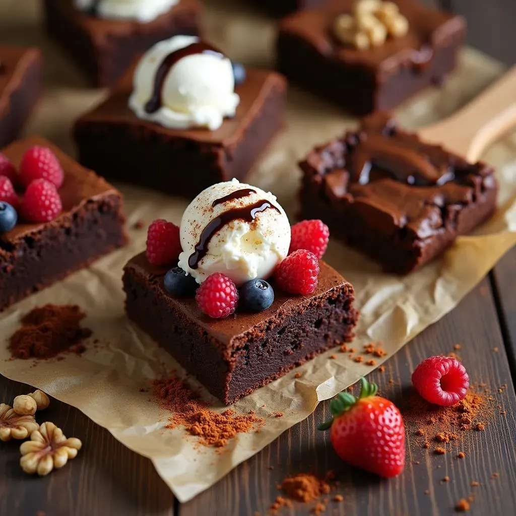 Variations and Serving Suggestions for Your Cocoa Powder Banana Brownies